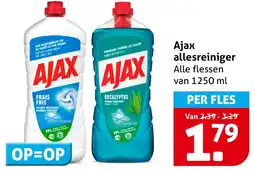 Hoogvliet Ajax allesreiniger aanbieding