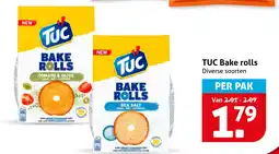 Hoogvliet TUC Bake rolls aanbieding
