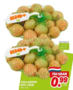 Dekamarkt Hollandse bio+uien aanbieding