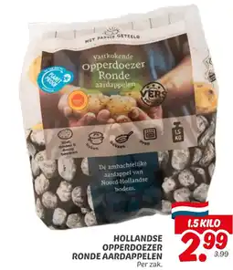 Dekamarkt Hollandse opperdoezer ronde aardappelen aanbieding