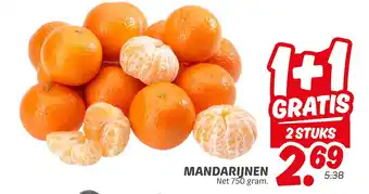 Dekamarkt Mandarijnen aanbieding