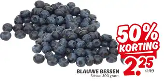 Dekamarkt Blauwe bessen aanbieding