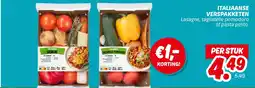 Dekamarkt Italiaanse verspakketen aanbieding
