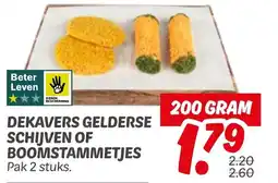 Dekamarkt Dekavers gelderse schijven of boomstammetjes aanbieding