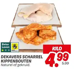 Dekamarkt Dekavers scharrel kippenbouten aanbieding