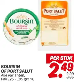 Dekamarkt Boursin of port salut aanbieding
