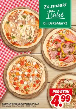 Dekamarkt Keuken van deka verse pizza aanbieding