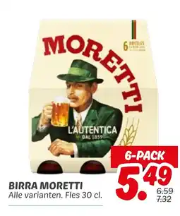 Dekamarkt BIRRA MORETTI aanbieding