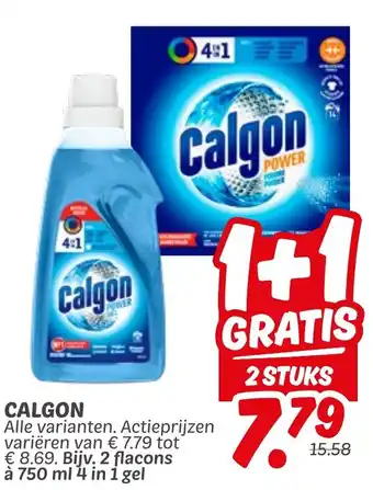 Dekamarkt Calgon aanbieding