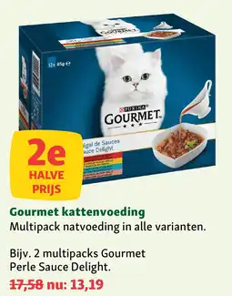 Maxi Zoo Gourmet kattenvoeding aanbieding