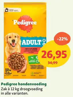 Maxi Zoo Pedigree hondenvoeding aanbieding
