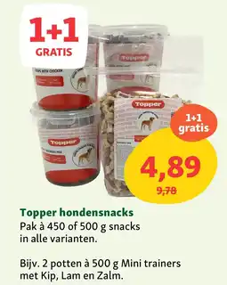 Maxi Zoo Topper hondensnacks aanbieding
