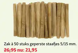 Maxi Zoo Zak à 50 stuks geperste staafjes aanbieding