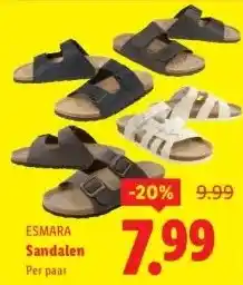 Lidl Sandalen aanbieding