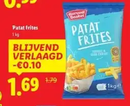 Lidl Patat frites aanbieding
