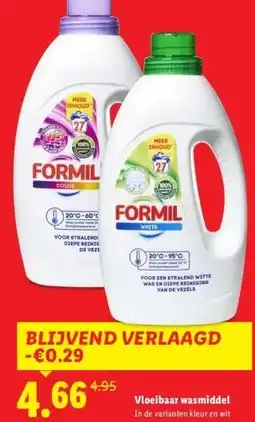 Lidl Vloeibaar wasmiddel aanbieding