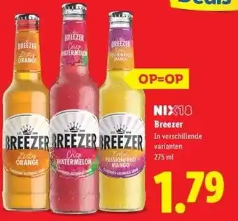 Lidl Breezer aanbieding