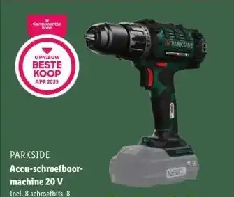 Lidl Accu-schroefboor- machine 20 V aanbieding