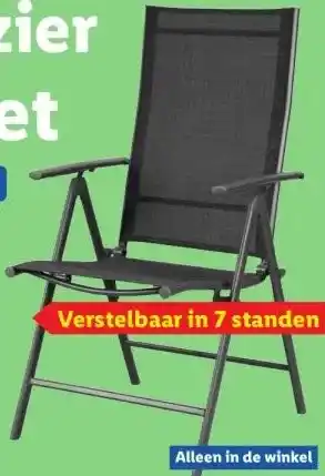 Lidl Standenstoel Atlanta aanbieding