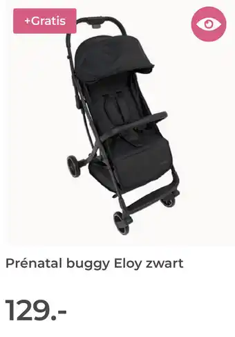 Prenatal Prénatal buggy Eloy zwart aanbieding