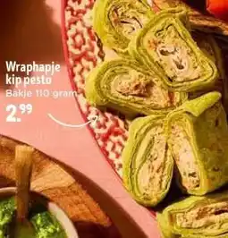 Jumbo Wraphapje kip pesto aanbieding