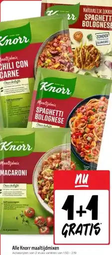 Jumbo Alle Knorr maaltijdmixen aanbieding