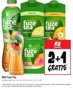 Jumbo Alle Fuze Tea aanbieding