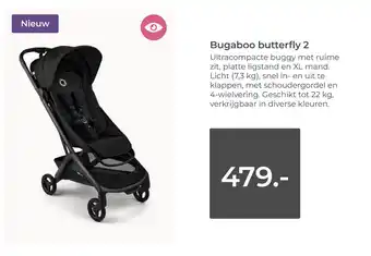 Prenatal Bugaboo butterfly 2 aanbieding