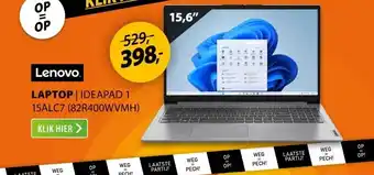 Expert Lenovo IdeaPad 1 15ALC7 (82R400WVMH) aanbieding