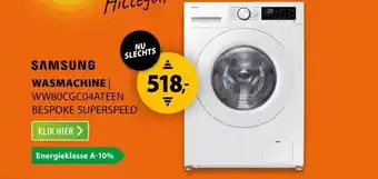 Expert Samsung WW80CGC04ATEEN aanbieding
