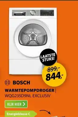 Expert Bosch WQG235D9NL EXCLUSIV aanbieding