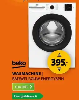 Expert Beko BM3WFU3741W EnergySpin Wit aanbieding