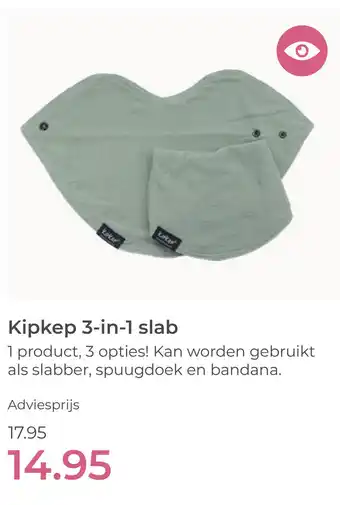 Prenatal Kipkep 3-in-1 slab aanbieding