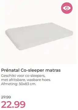 Prenatal Prénatal Co-sleeper matras aanbieding
