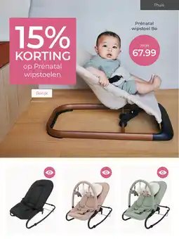 Prenatal Op prénatal wipstoelen aanbieding