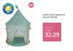 Prenatal Little Dutch speeltent Forest Friends aanbieding