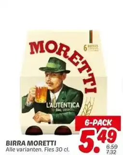 Dekamarkt BIRRA MORETTI aanbieding
