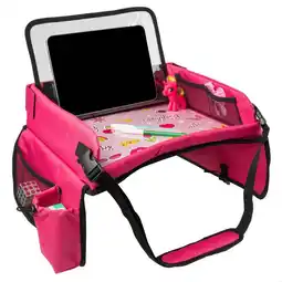 ANWB Imoshion Reistafel met Tablethouder Roze aanbieding