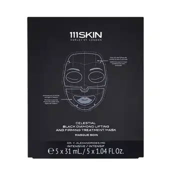 Douglas 111Skin Black Diamond Lifting And Firming Treatment Mask (Box Of 5) aanbieding
