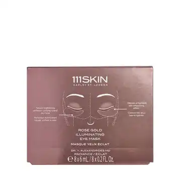 Douglas 111Skin Rose Gold Illuminating Eye Mask Box Ff aanbieding