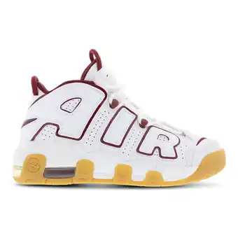 Foot Locker Nike Uptempo Unisex Schoenen - Wit - Maat: 38 - Leer - Foot Locker aanbieding