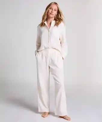 Hunkemoller Hunkemöller Mousseline Broek Wit aanbieding