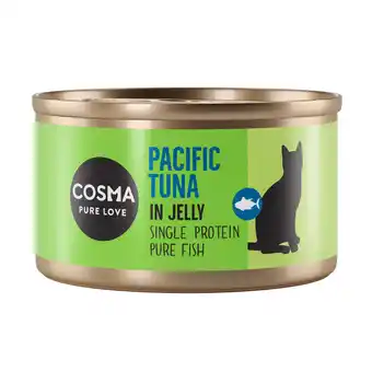 Zooplus Cosma Original in Gelei Voordeelpakket Kattenvoer 24 x 85 g - Pacifische Tonijn aanbieding