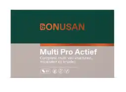 De Online Drogist Bonusan Multi Pro Actief Tabletten 60TB aanbieding