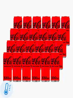 Flink Coca Cola Zero 33cl 24x aanbieding