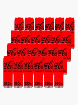 Flink Coca Cola Zero 33cl 24x aanbieding