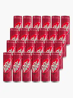 Flink Dr. Pepper can 33cl 24x aanbieding