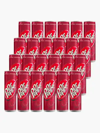 Flink Dr. Pepper can 33cl 24x aanbieding