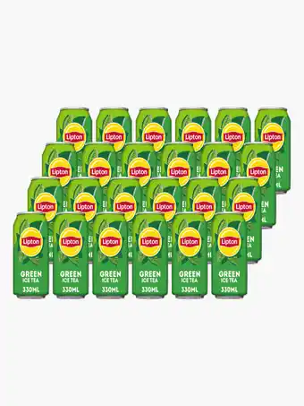 Flink Lipton Ice Tea Green 33cl 24x aanbieding