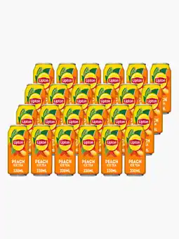 Flink Lipton Ice Tea Peach 33cl 24x aanbieding